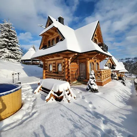 Goralska Chatka 3 Highland Cottage - Jacuzzi, Sauna, Split Ac, Private Parking, Mountains View Zakopane Exterior photo