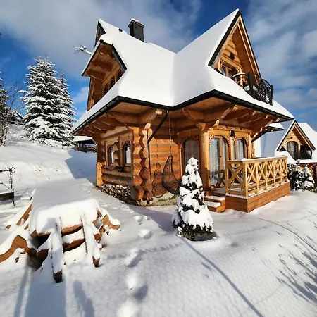 Goralska Chatka 3 Highland Cottage - Jacuzzi, Sauna, Split Ac, Private Parking, Mountains View Zakopane Exterior photo
