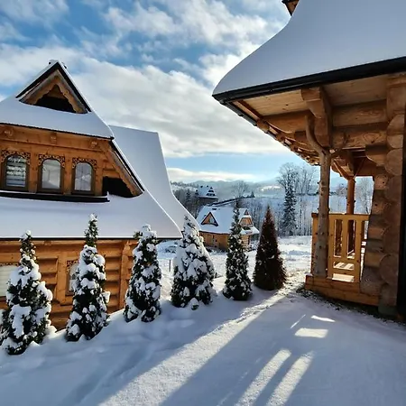 Goralska Chatka 3 Highland Cottage - Jacuzzi, Sauna, Split Ac, Private Parking, Mountains View Zakopane Exterior photo