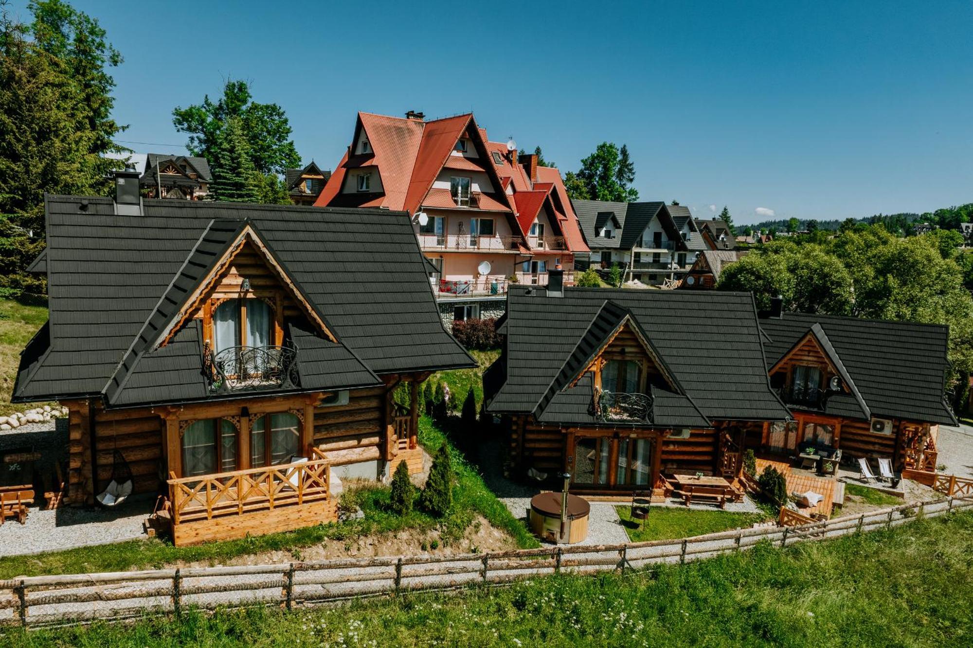 Chalet Goralska Chatka 3 Highland Cottage - Jacuzzi, Sauna, Split Ac, Private Parking, Mountains View