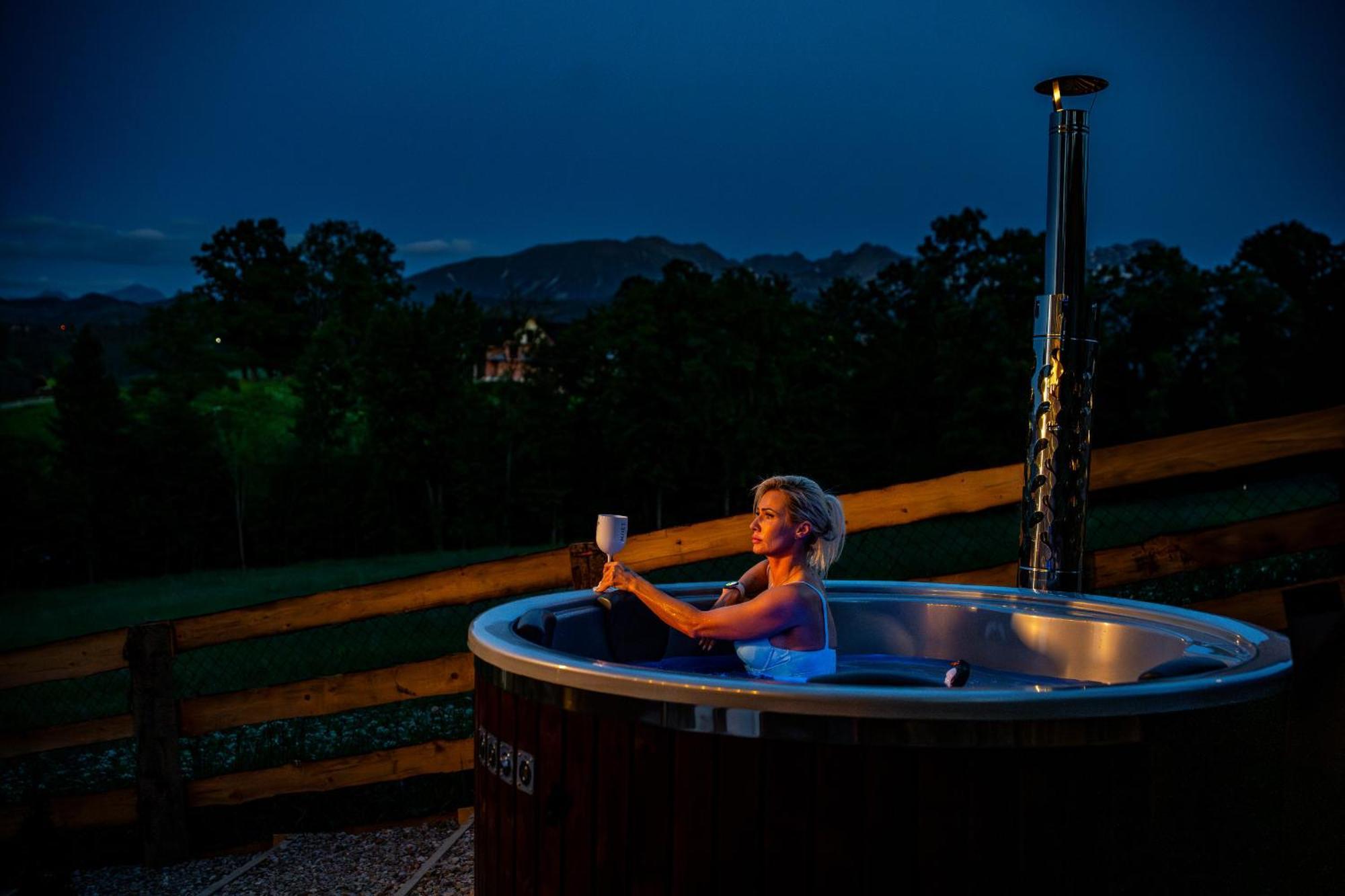 Chalet Goralska Chatka 3 Highland Cottage - Jacuzzi, Sauna, Split Ac, Private Parking, Mountains View