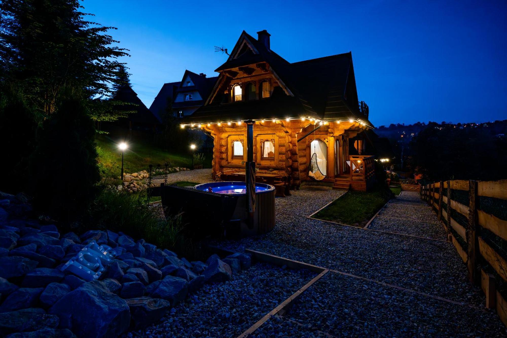 Chalet Goralska Chatka 3 Highland Cottage - Jacuzzi, Sauna, Split Ac, Private Parking, Mountains View *