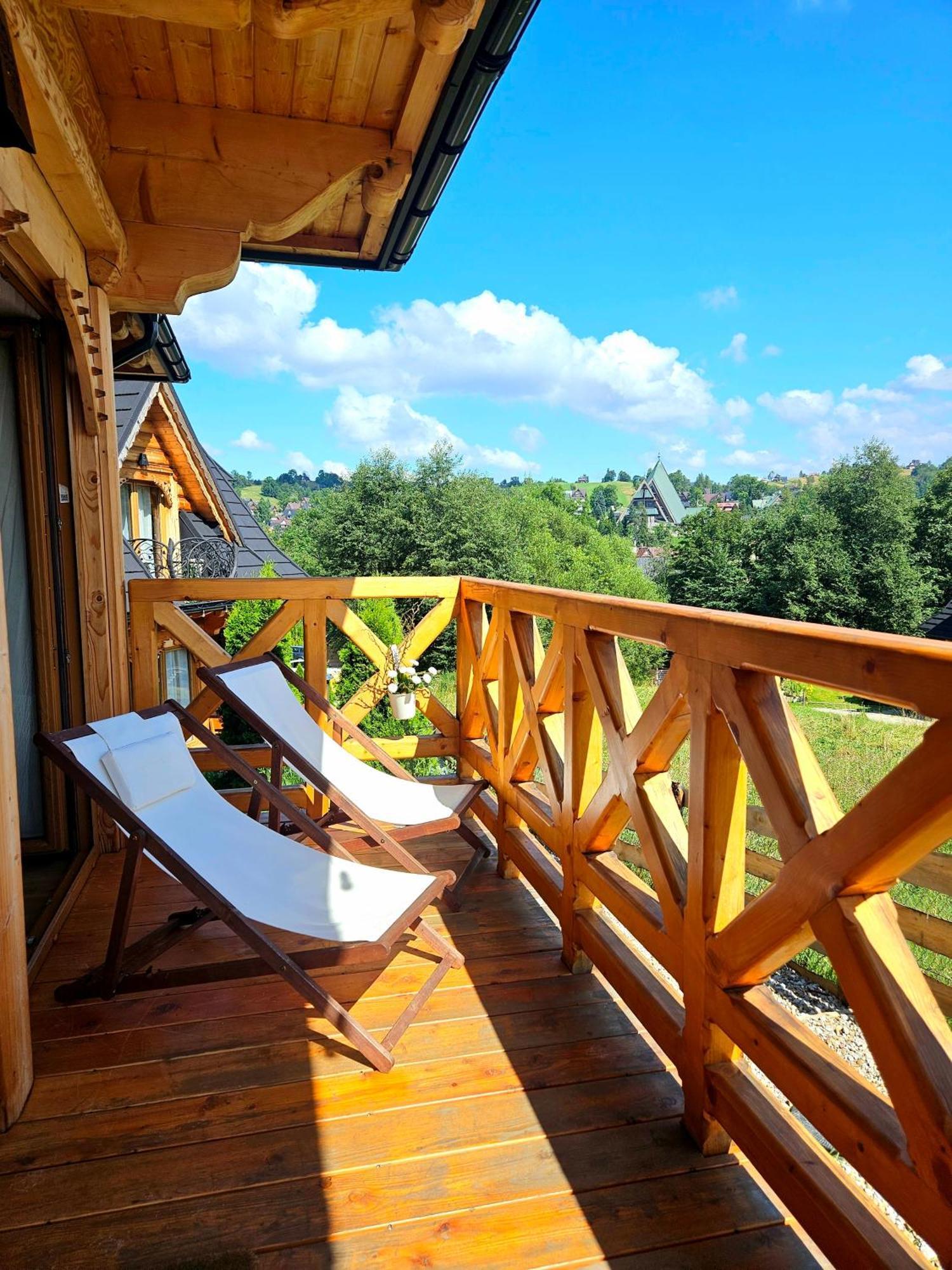 Chalet Goralska Chatka 3 Highland Cottage - Jacuzzi, Sauna, Split Ac, Private Parking, Mountains View *
