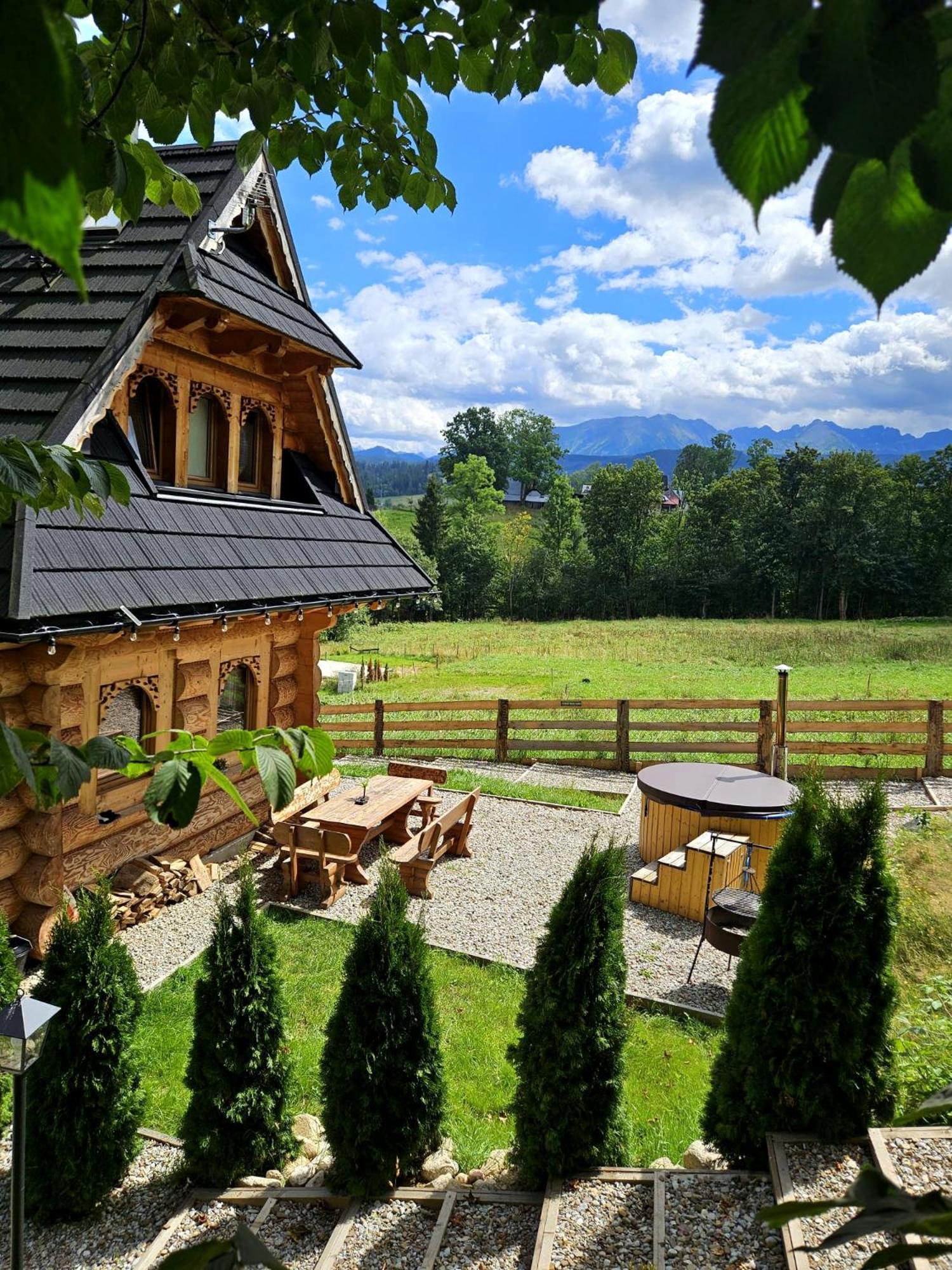 Chalet Goralska Chatka 3 Highland Cottage - Jacuzzi, Sauna, Split Ac, Private Parking, Mountains View