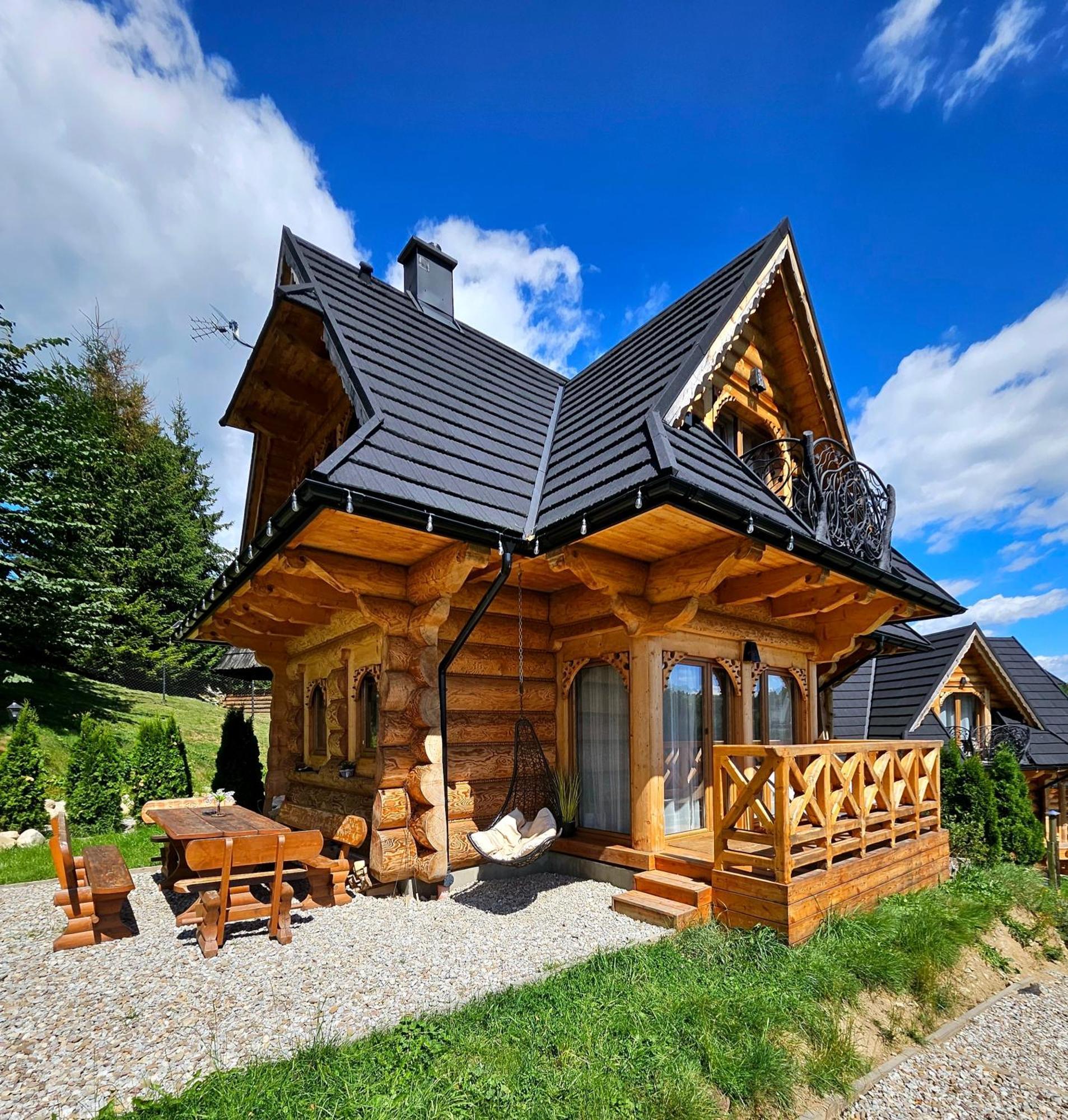 Goralska Chatka 3 Highland Cottage - Jacuzzi, Sauna, Split Ac, Private Parking, Mountains View Chalet Zakopane