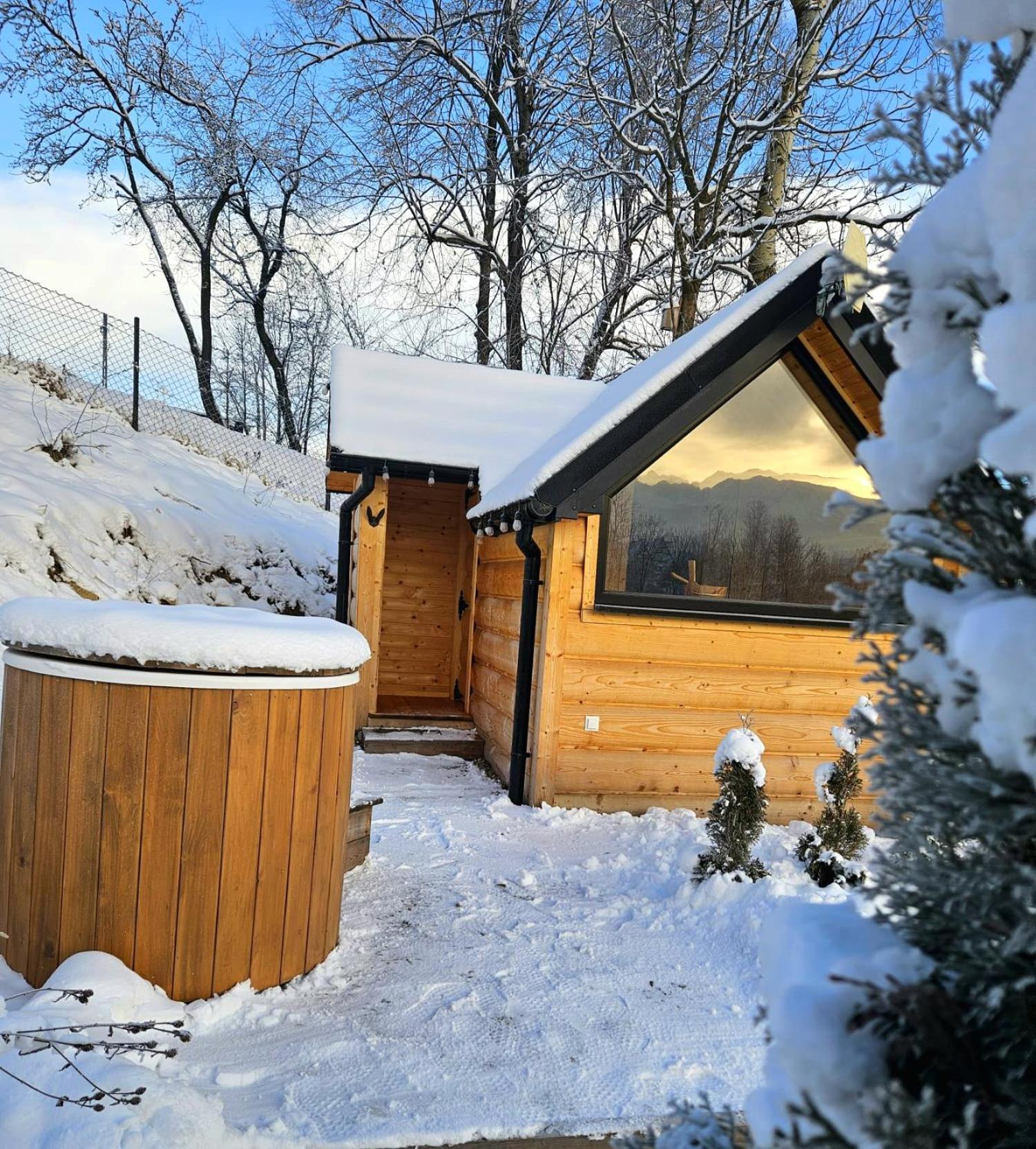Goralska Chatka 3 Highland Cottage - Jacuzzi, Sauna, Split Ac, Private Parking, Mountains View * Zakopane